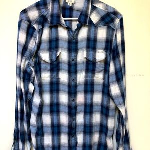 Lucky brand men’s surf flannel